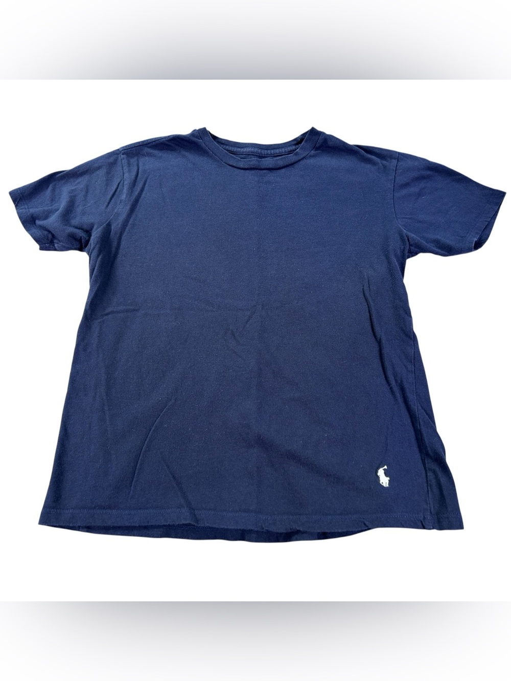 Polo Ralph Lauren T-Shirt Boys XL 18-20 Navy Classic Fit Pony Logo Cotton